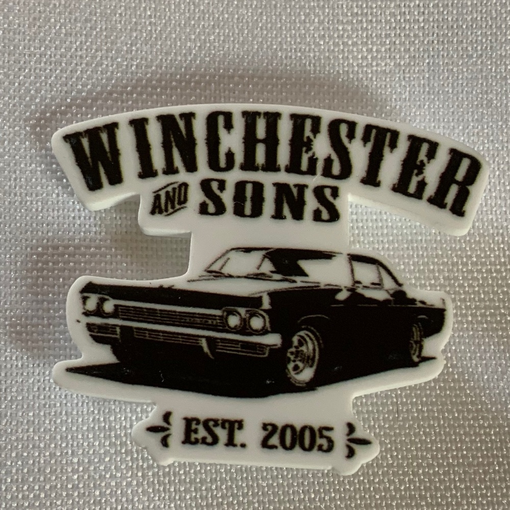 NWT Handmade Pin Brooch of Baby the 1967 Impala from the TV Show Supernatural!